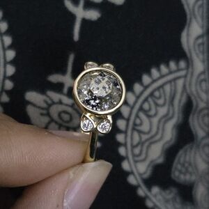 Fragrant Jewels Gold and Silver Elegant Ring